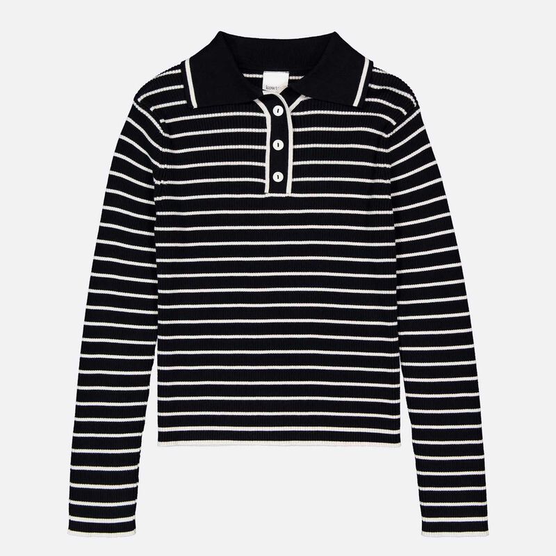 Kowtow Stripe Polo image number 2